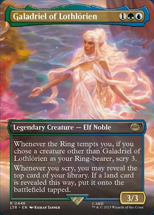 Galadriel of Lothlórien Card Front