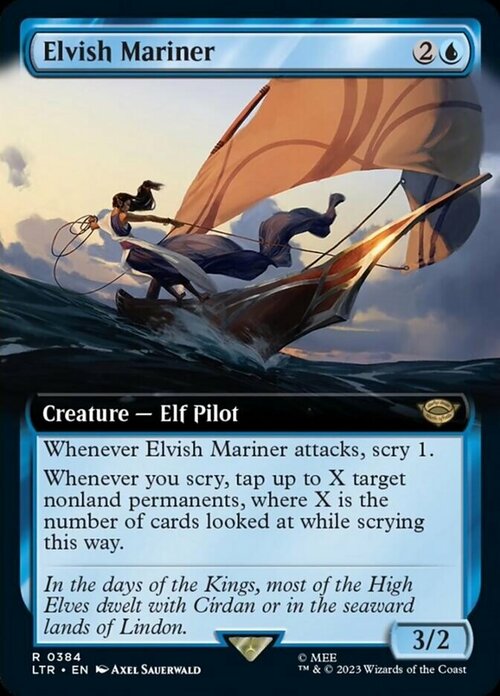 Elvish Mariner Card Front