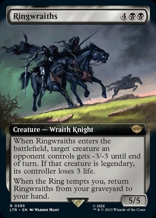 Ringwraiths Card Front