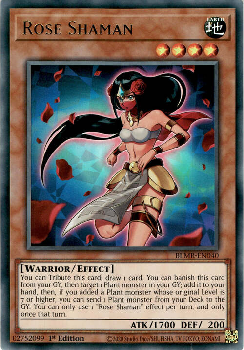 Rose Shaman Card Front