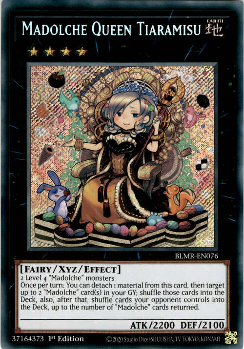 Madolche Queen Tiaramisu Card Front