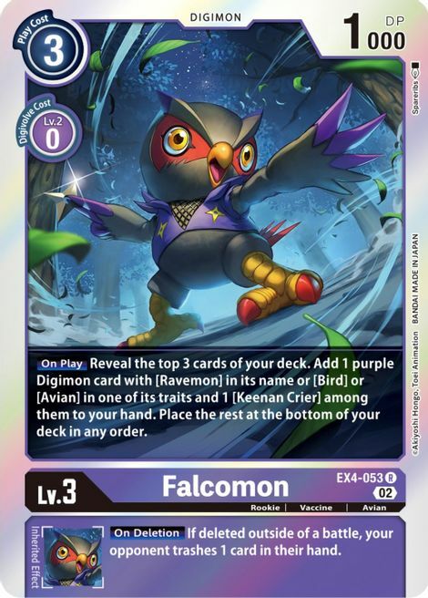 Falcomon Card Front