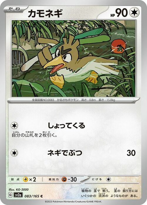 Farfetch'd Card Front