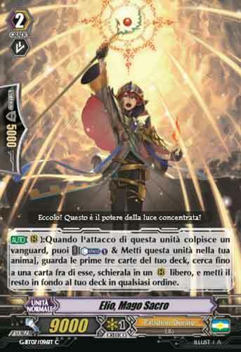 Holy Mage, Elio Card Front