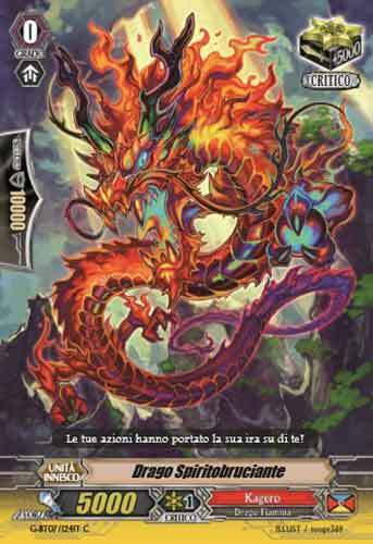 Spiritburn Dragon Card Front