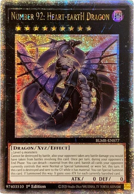 Number 92: Heart-eartH Dragon Card Front