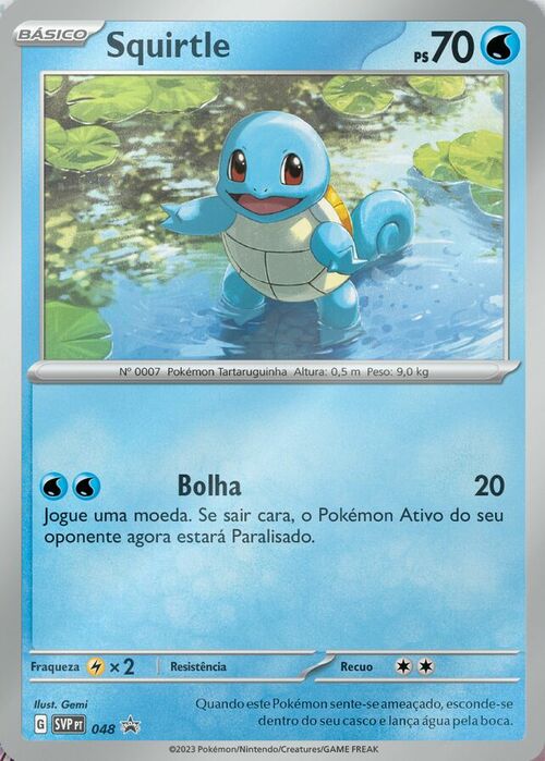 Squirtle Card Front