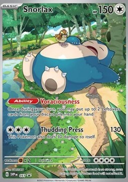 Snorlax Card Front