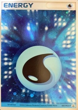 Water Energy Card Front