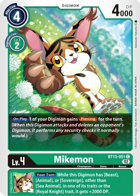 Mikemon Card Front