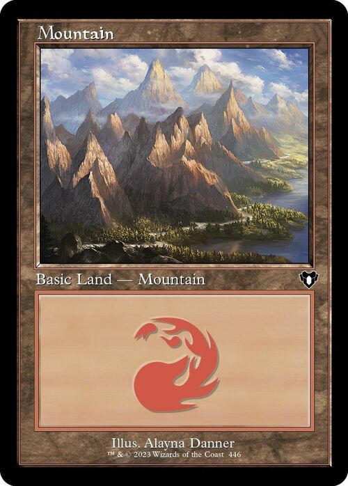 Mountain Card Front