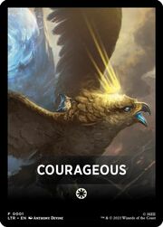 Courageous Theme Card