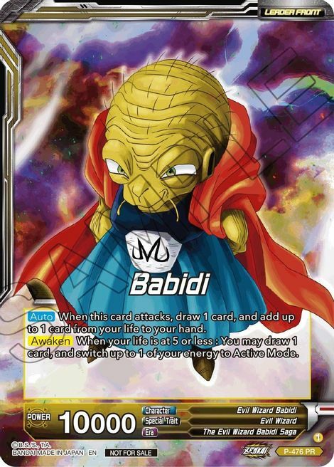 Babidi // Babidi, Insidious Reckoning Card Front