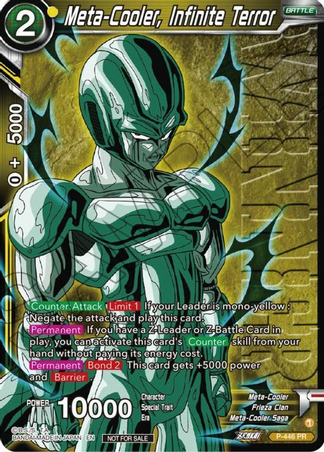 Meta-Cooler, Infinite Terror Card Front