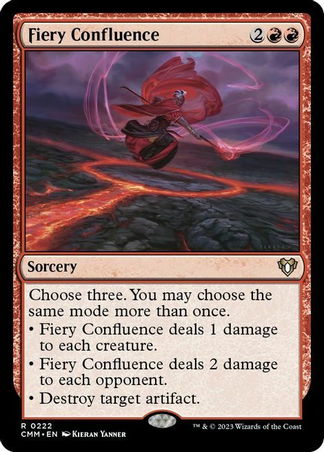 Fiery Confluence Card Front