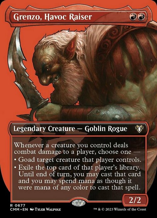 Grenzo, Havoc Raiser Card Front