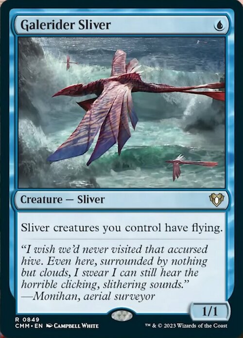 Galerider Sliver Card Front