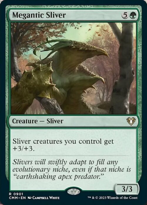 Megantic Sliver Card Front