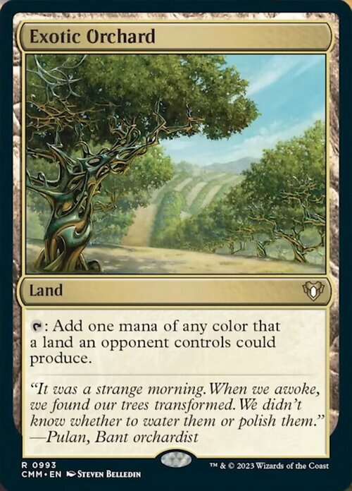 Exotic Orchard Card Front