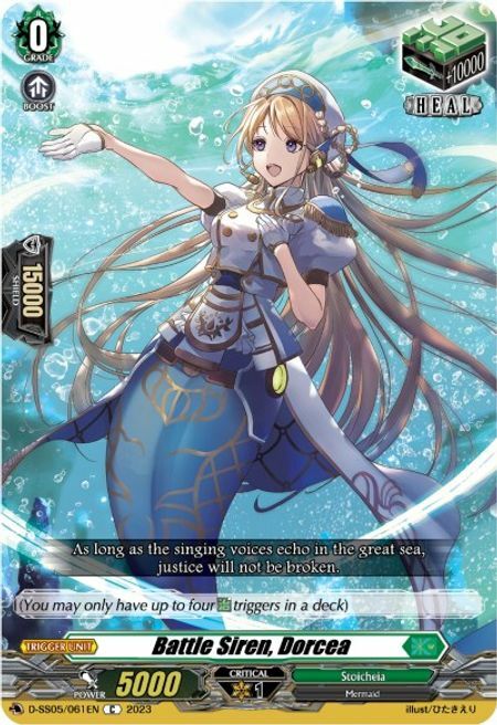 Battle Siren, Dorcea Card Front