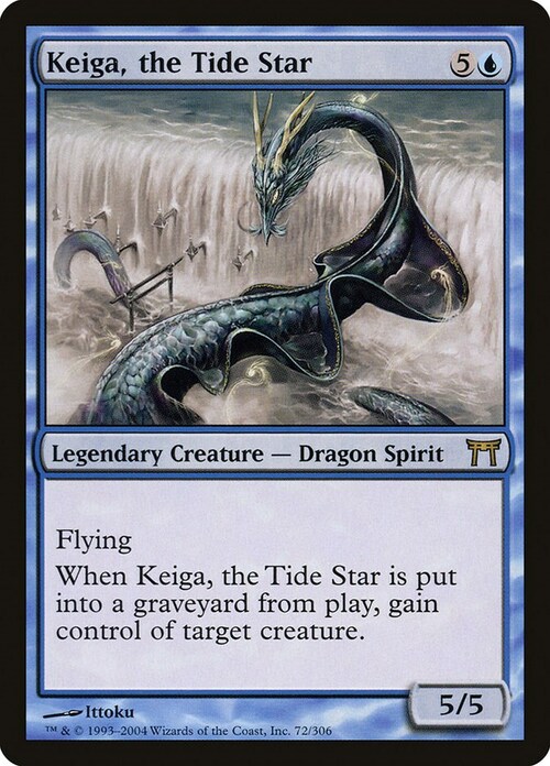 Keiga, the Tide Star Card Front