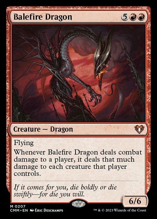 Balefire Dragon Card Front