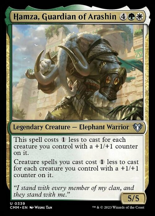 Hamza, Guardian of Arashin Card Front