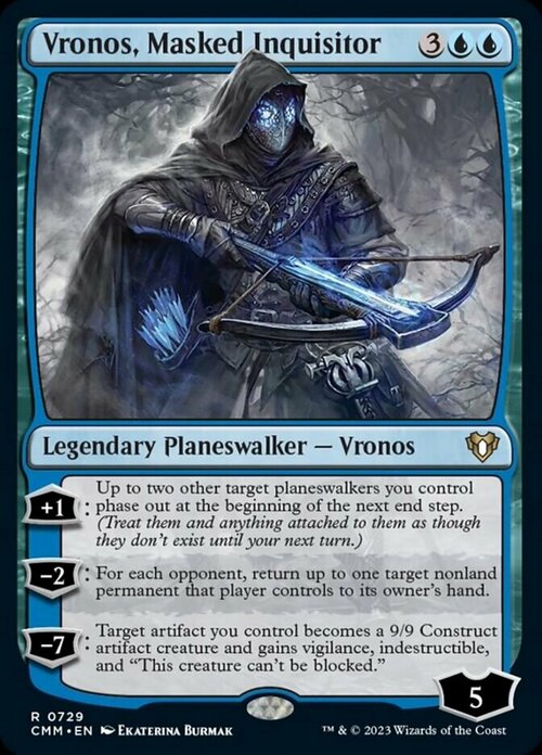 Vronos, Masked Inquisitor Card Front