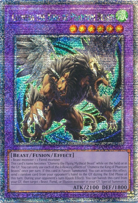 Chimera the King of Phantom Beasts Card Front