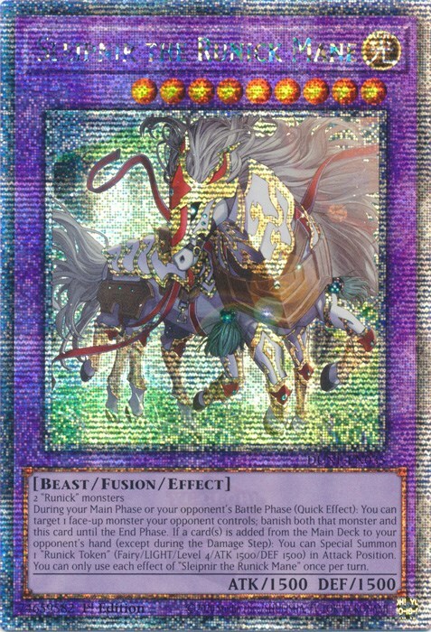 Sleipnir the Runick Mane Card Front