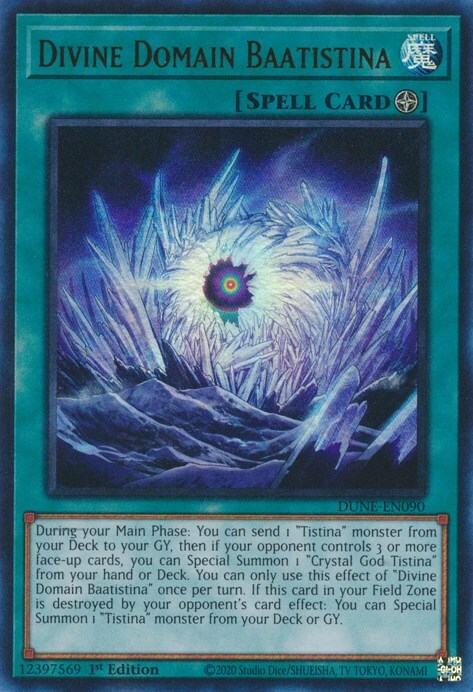 Divine Domain Baatistina Card Front