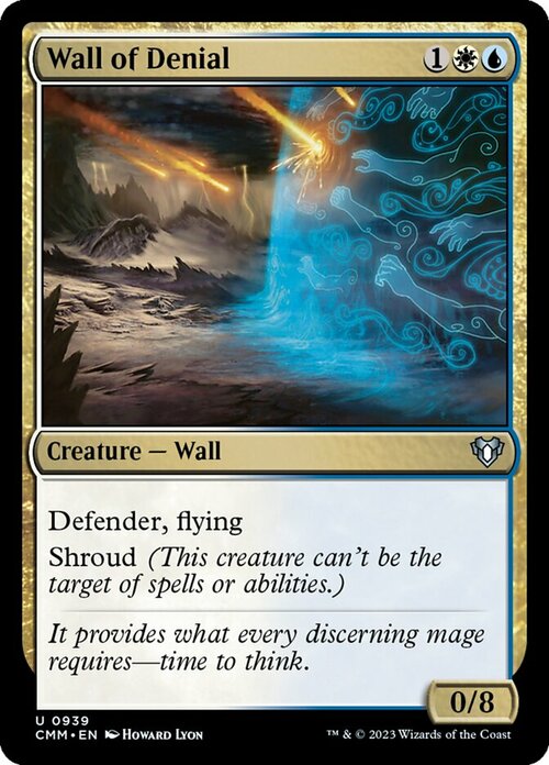 Wall of Denial Card Front