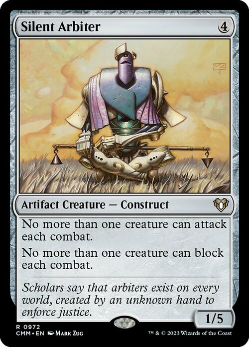 Silent Arbiter Card Front