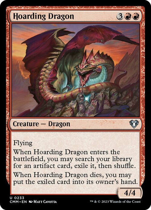 Hoarding Dragon Card Front