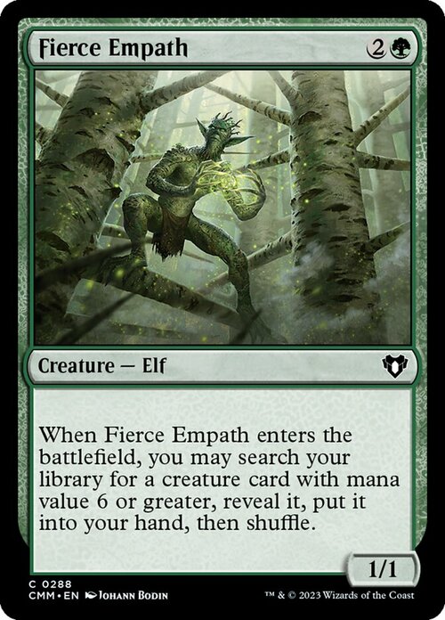 Fierce Empath Card Front