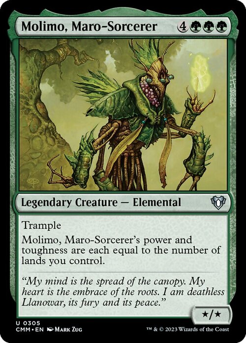 Molimo, Maro-Sorcerer Card Front