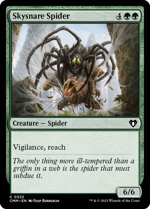 Skysnare Spider Card Front