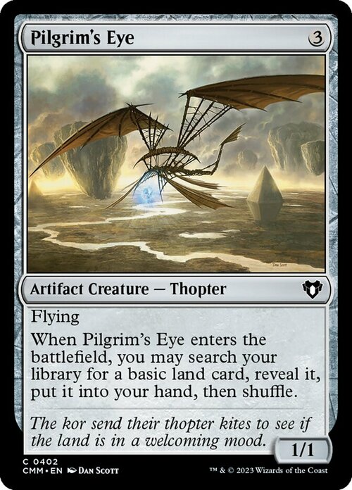 Pilgrim's Eye Card Front