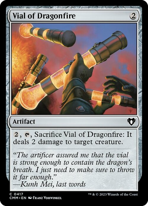 Vial of Dragonfire Card Front