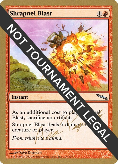 Shrapnel Blast Card Front