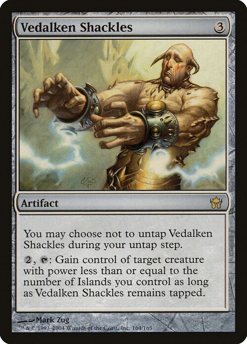 Vedalken Shackles Card Front