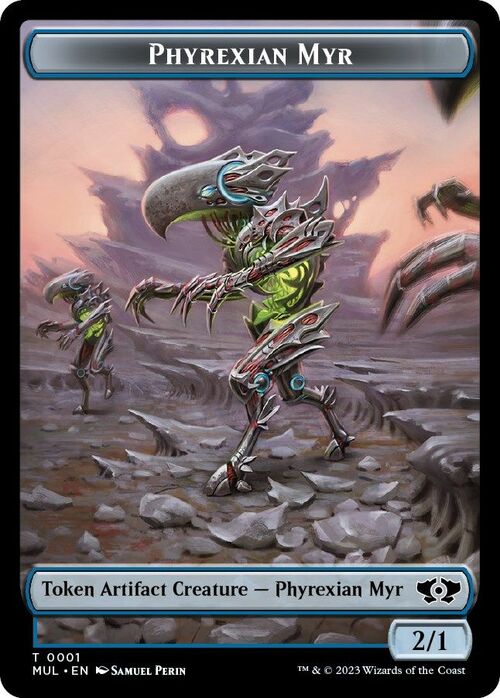 Phyrexian Myr // Spirit Card Front