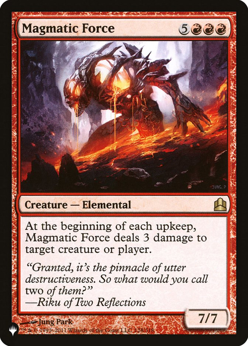 Magmatic Force Card Front