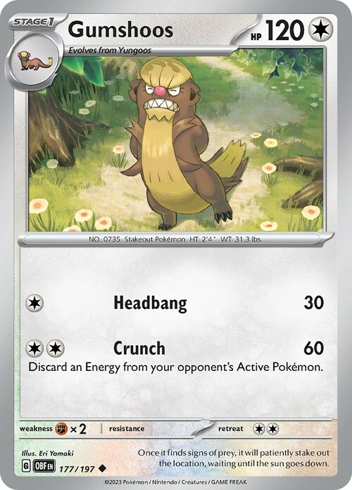 Gumshoos Card Front