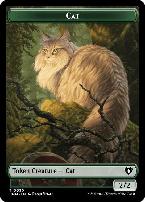 Cat // Elemental Card Front