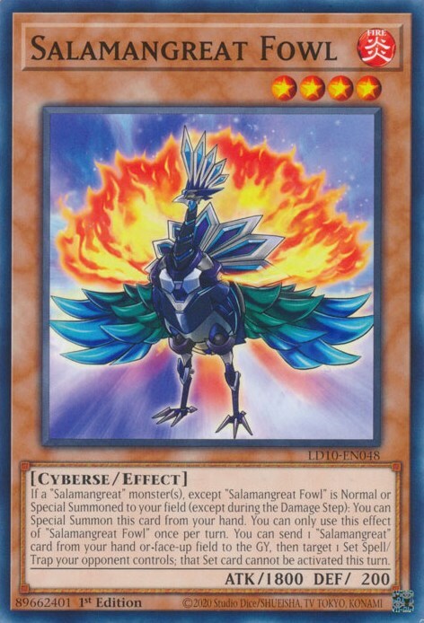 Salamangreat Fowl Card Front