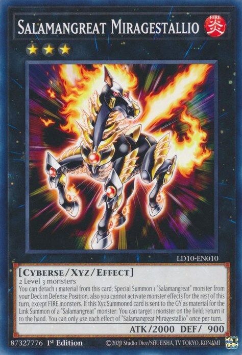 Salamangreat Miragestallio Card Front