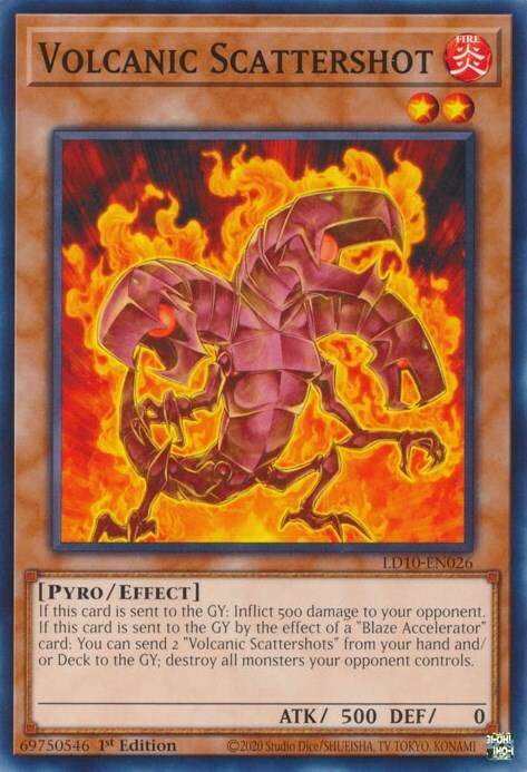 Volcanic Scattershot Card Front