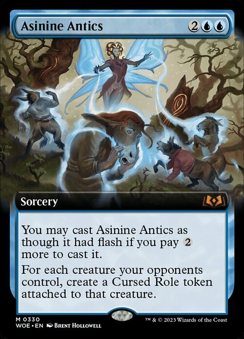 Asinine Antics Card Front