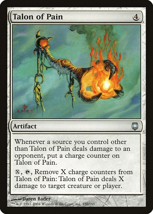 Talon of Pain Card Front